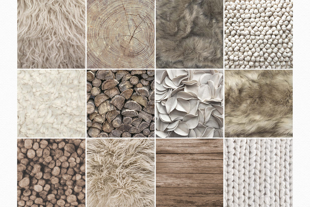 Cozy Neutral Textures, a Texture Graphic by rileyBgraphics (Photo 2 of 8)