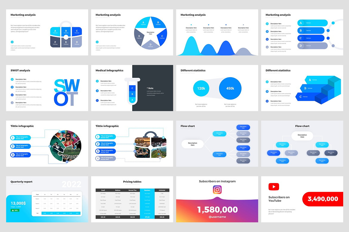Pitch Deck Proposal Google Slides, a Presentation Template by Presentation Templates (Photo 5 of 8)