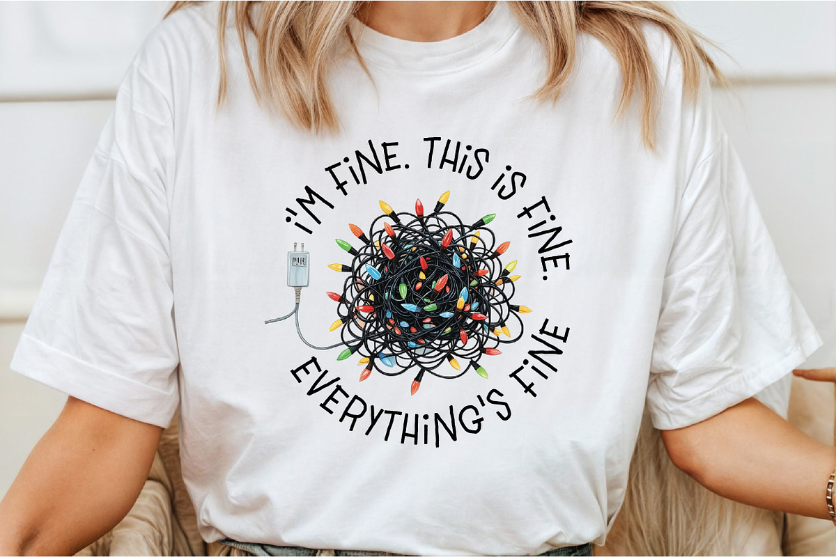 Funny Christmas Sublimation Png, an Illustration by DreamCafeArt (Photo 2 of 6)