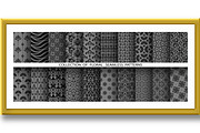 Geometric floral set patterns, a Pattern Graphic by RODINA (Thumbnail 2 of 3)
