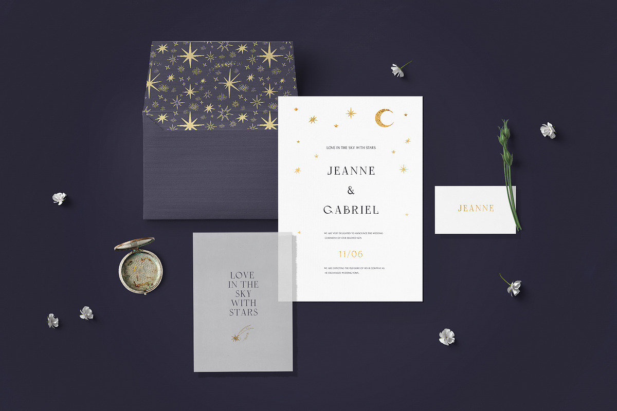 Solar & lunar. Sparkle of the planet, a Decorative Illustration by Summer Nightingale Art (Photo 5 of 10)