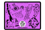 BUNDLE 2 - Tattoo Flash - Stamp Sets, a Brush Add-On by LA Studio Sthlm (Thumbnail 9 of 17)