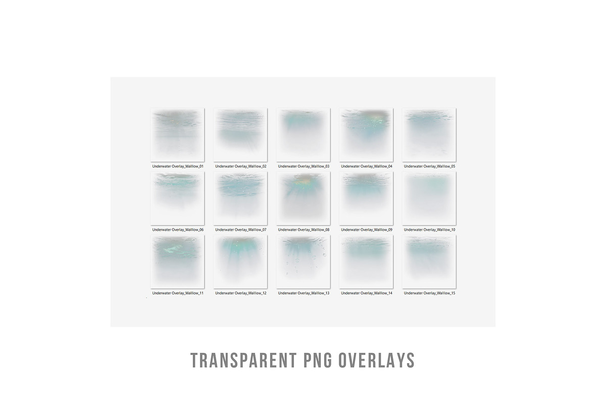 Underwater Effect Photo Overlays PNG, a Layer Style Add-On by Walllow Creatives (Photo 6 of 6)