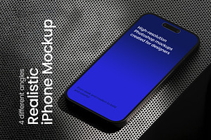iPhone Realistic Mockup