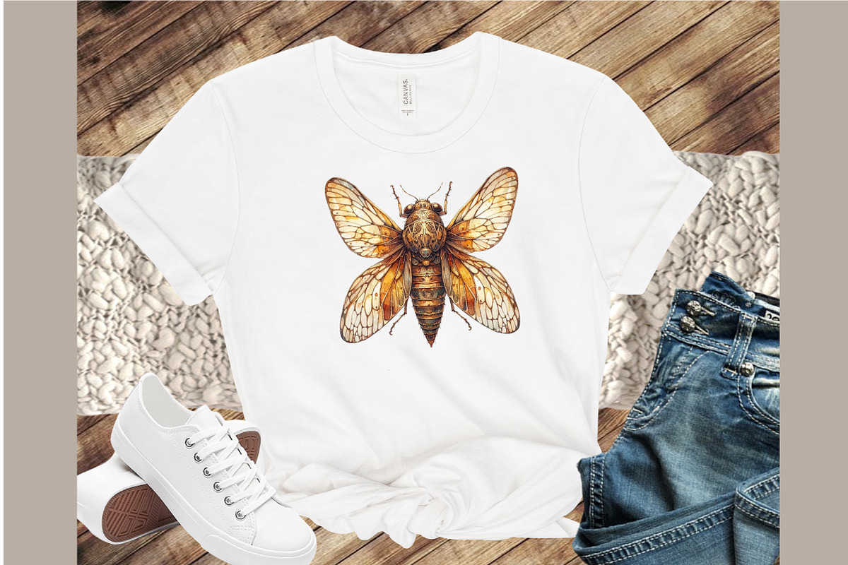 Vintage Spring Insect Clipart, an Illustration by Sublimation Artist (Photo 4 of 6)