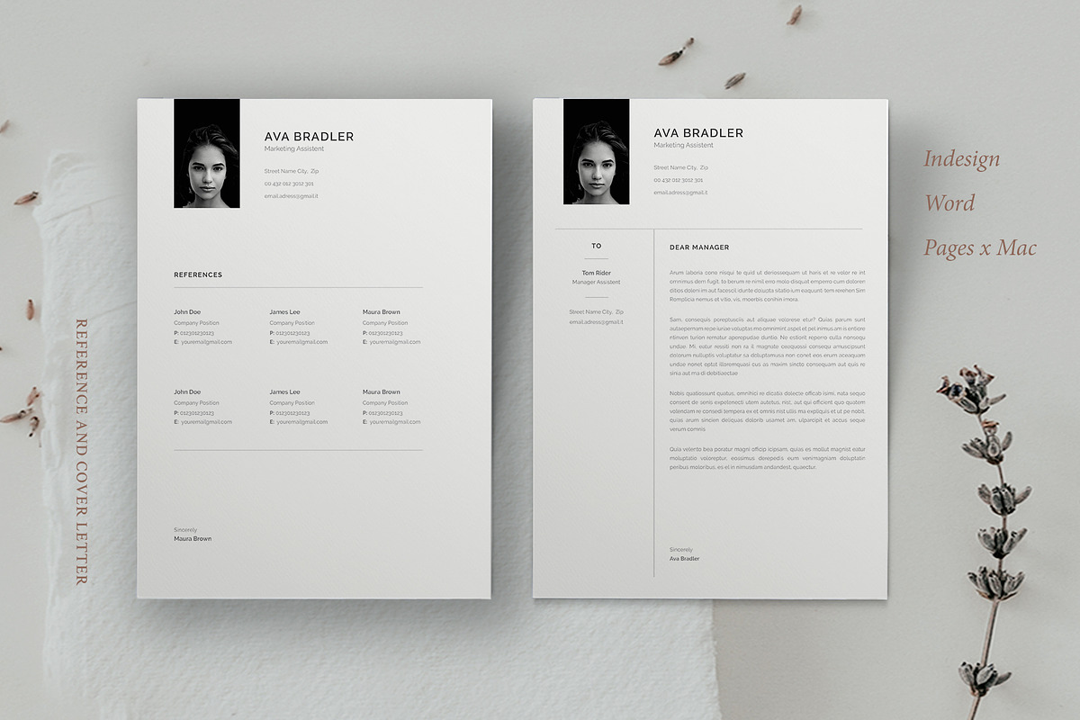 Resume / Cv / Ava, a Resume Template by Astut (Photo 6 of 6)