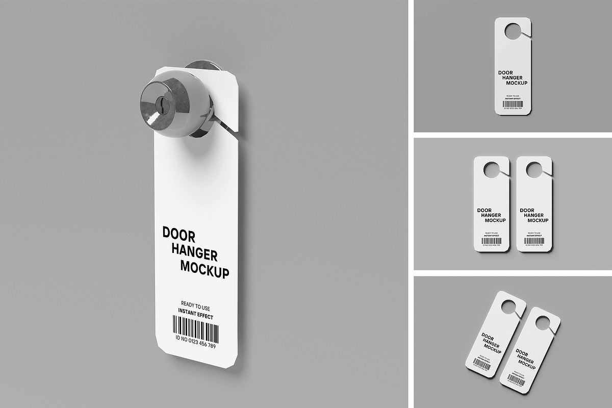Door Hanger Mockup, a Product Mockup by Squashy Creative Studio (Photo 1 of 5)