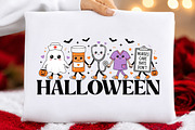 Nurses Care Bats Don't Halloween PNG, a Seasonal Illustration by DreamCafeArt (Thumbnail 5 of 7)