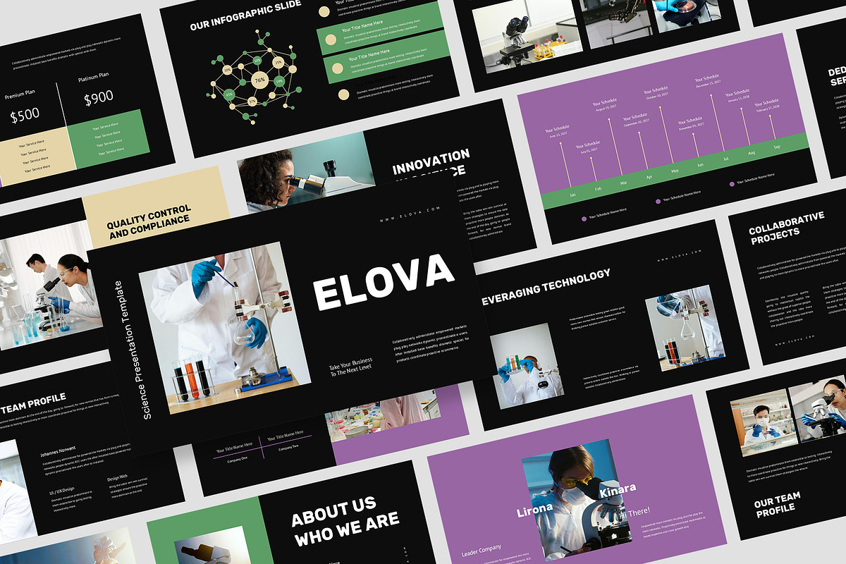 Elova : Research Keynote, a Presentation Template by Punkl Camp (Photo 1 of 9)