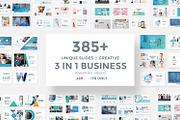 3 in 1 Business Event Powerpoint, a Presentation Template by One Percent Studio (Thumbnail 1 of 36)