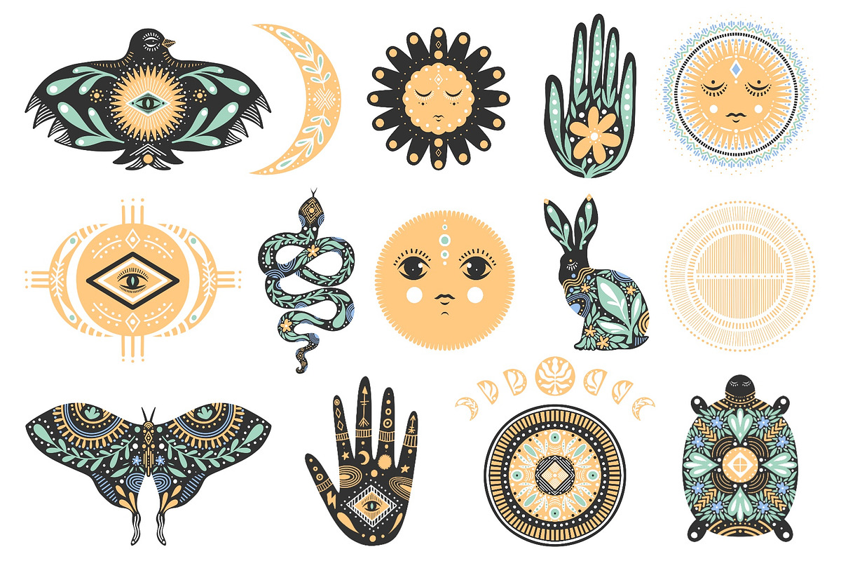 Mystic - Graphic Collection, an Object Graphic by Alina Sh (Photo 3 of 8)