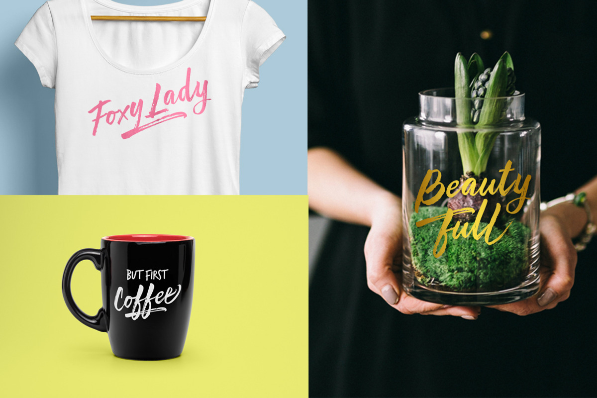 LovelyChaos Rough Brush Script, a Script Font by DoubleZ Studio (Photo 8 of 11)