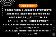 Fox Sport 6 Fonts Style, a Slab Serif Font by Fox7 By Rattana (Thumbnail 6 of 12)