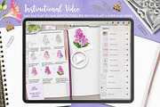 Fun Floral Sketchbook Practices, a Brush Add-On by Pretty Little Lines (Thumbnail 15 of 17)