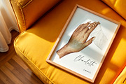 Mother and Newborn | Holding Hands, an Illustration by EkaterinaViArt (Thumbnail 5 of 5)