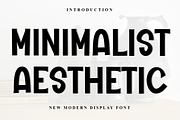 Minimalist Aesthetic, a Script Font by FreshTypeINK (Thumbnail 1 of 8)
