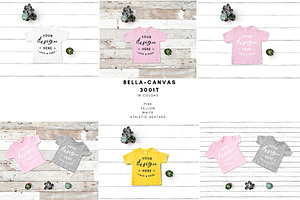 Baby Toddler Bella Canvas Mockups