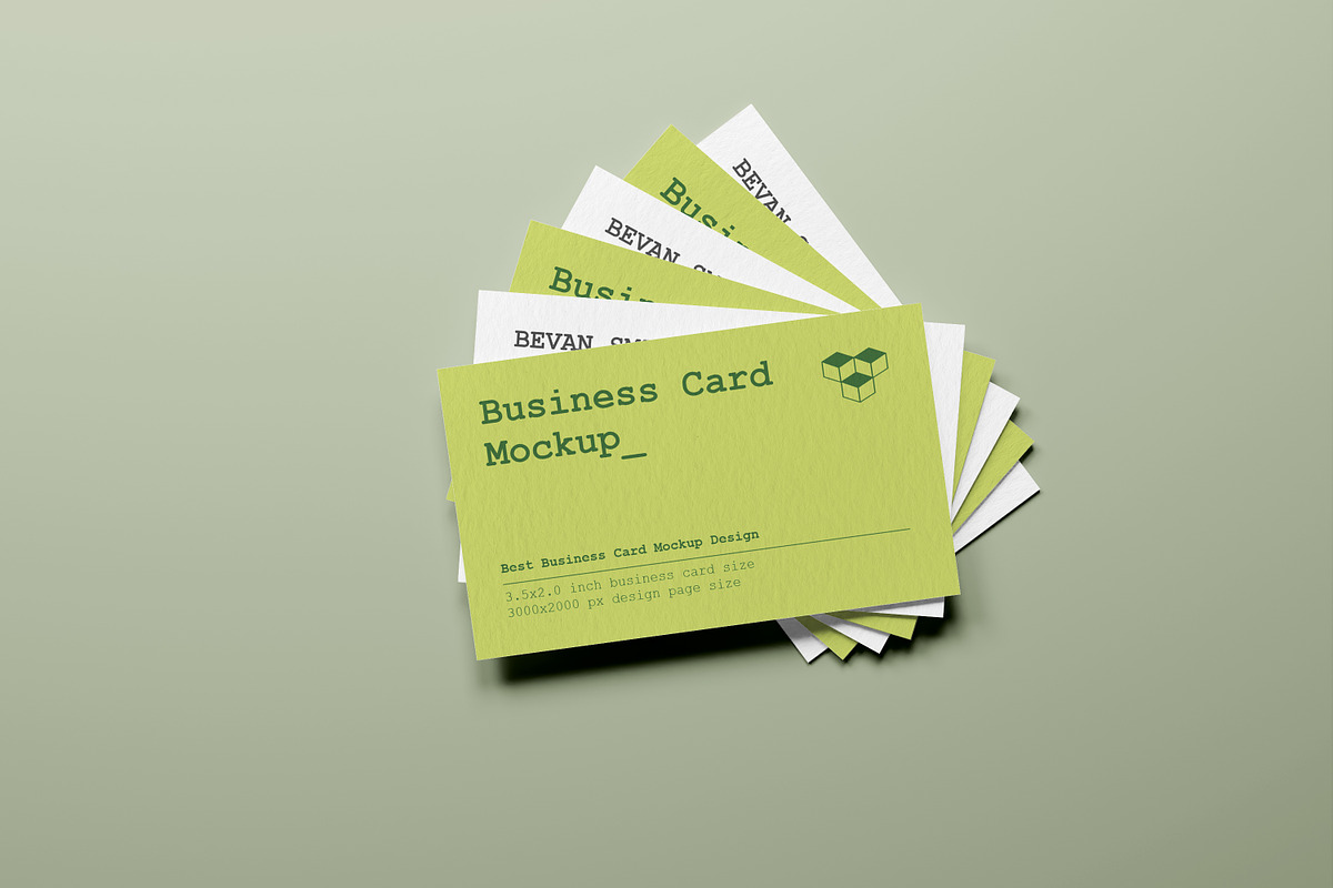 Business Card Mockups, an Advertising Mockup by alimran24 (Photo 9 of 14)