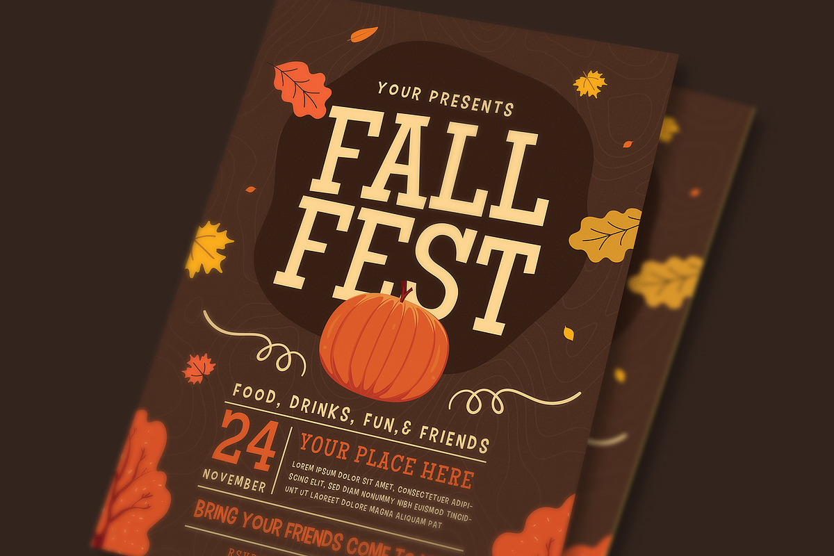 Fall Festival Flyer, a Flyer Template by Guuver (Photo 2 of 3)