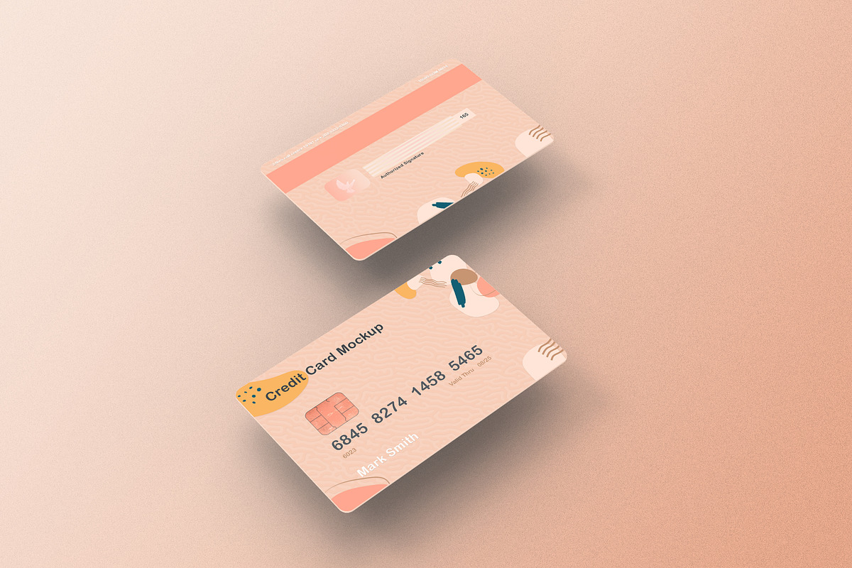 Credit Card Mockups Set | 51 PSD, a Print Template by ExplicitConcepts (Photo 46 of 51)