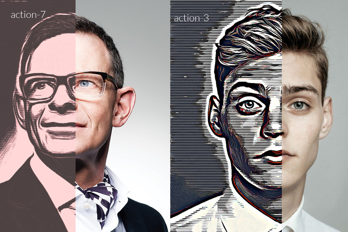 Pop Art Effect Photoshop Action, an Action Add-On by MRI STUDIO (Photo 11 of 22)