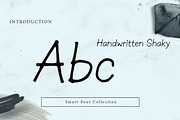 Handwritten shaky, a Handwritten Font by Wow Magic (Thumbnail 2 of 3)
