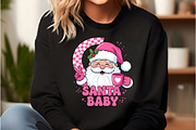 Santa baby Christmas PNG, an Illustration by DreamCafeArt (Thumbnail 3 of 6)