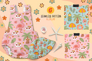 Groovy Summer Collection, a Seasonal Illustration by NataKa (Thumbnail 4 of 9)