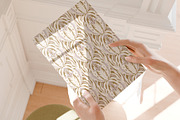 Motif Leaves Wallpaper, a Wallpaper Graphic by Bloomart Studio (Thumbnail 3 of 7)