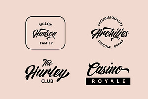 Restu Bundah - Retro Script Font