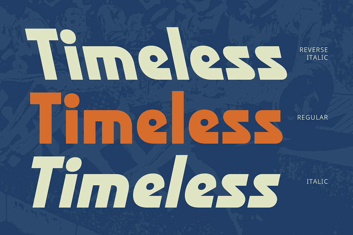 CS Bugle – Retro Font, a Sans Serif Font by Craft Supply Co. (Photo 3 of 8)