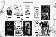 Instagram Stories - Noir Beauty Ed., a Social Media Template by The Wedding Shop (Thumbnail 3 of 8)