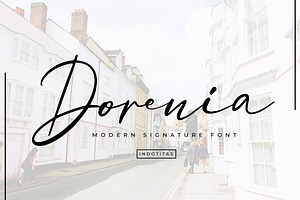 Dorenia Signature Font