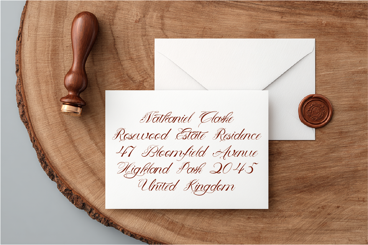 Velouris Script Wedding Calligraphy, a Script Font by Nouric Design (Photo 11 of 11)