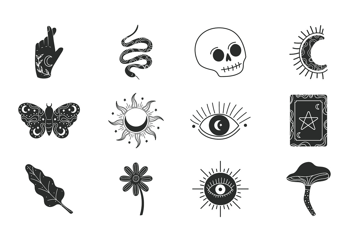 Esoteric Symbols Illustration Set