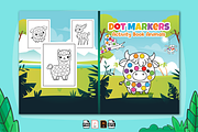 Dot Markers Activity Book Animals, an Education Illustration by MK.CreativeHub (Thumbnail 3 of 3)