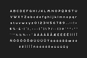 Bromten Geometric Sans Serif, a Sans Serif Font by Artiveko (Thumbnail 2 of 6)