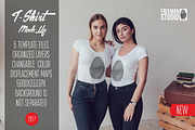 T-Shirt Mock-Up Vol.11 2017, a Shirt Mockup by Freeman Studio (Thumbnail 1 of 11)