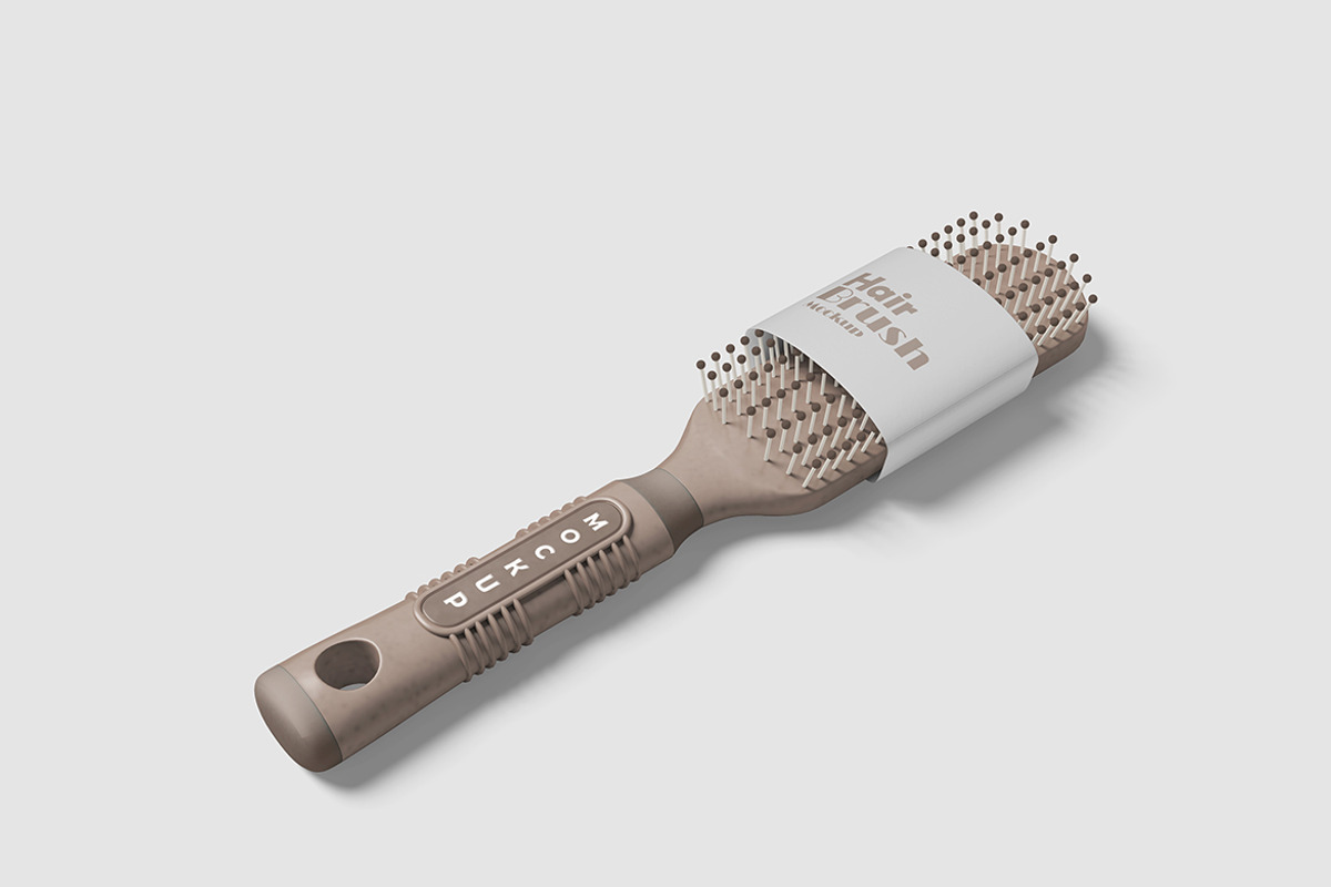 Hair Brush Mockup, a Product Mockup by MrLetters (Photo 4 of 5)