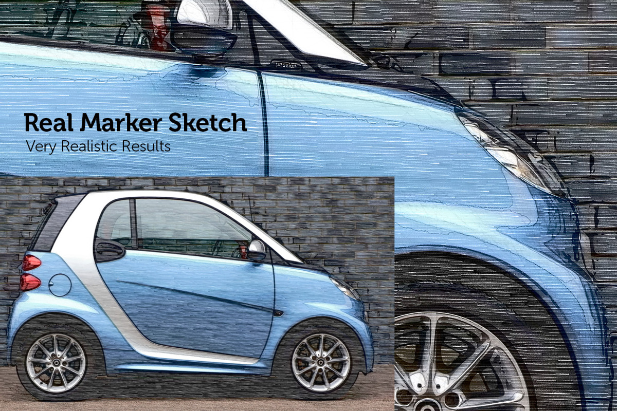 Real Marker Sketch preview 2