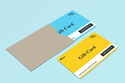 Gift Card Mockup Design, a Print Template by alimran24 (Thumbnail 18 of 33)