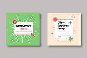 Social Media Post Templates, a Social Media Template by MightyDesign (Thumbnail 3 of 8)