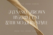 Menasha Brown New Hybrid Typeface, a Serif Font by Storytype Studio (Thumbnail 9 of 15)