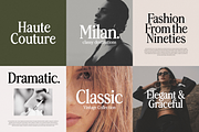 Nineties Revival Serif Font Family, a Serif Font by Studio Luxe Creative (Thumbnail 2 of 5)
