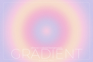Abstract Grainy Gradient Backgrounds