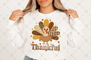Thankful Turkey Thanksgiving PNG, an Illustration by Craft Nest (Thumbnail 5 of 6)