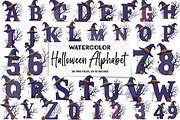 Halloween Alphabet Sublimation Clipa, an Illustration by DreamArtGraphic (Thumbnail 1 of 4)