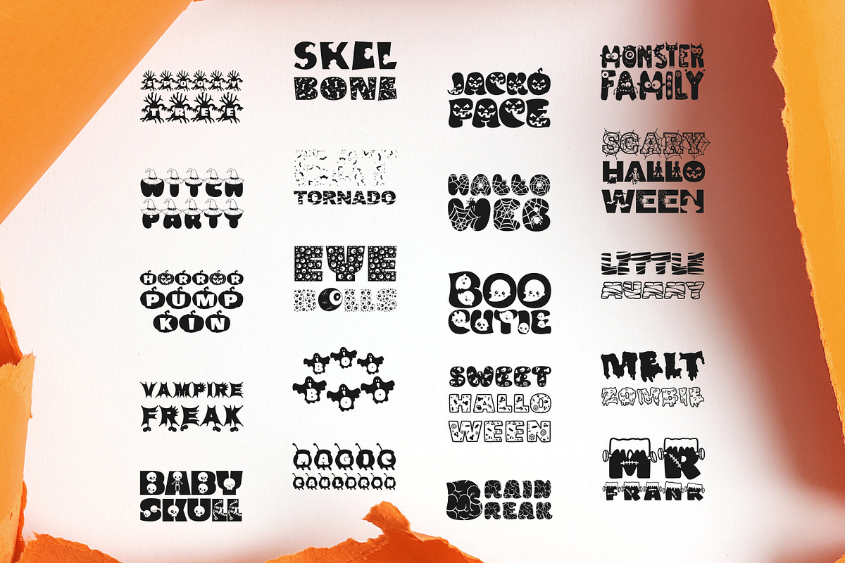 The Halloween Font Bundle, a Handwritten Font by WADLEN (Photo 10 of 10)