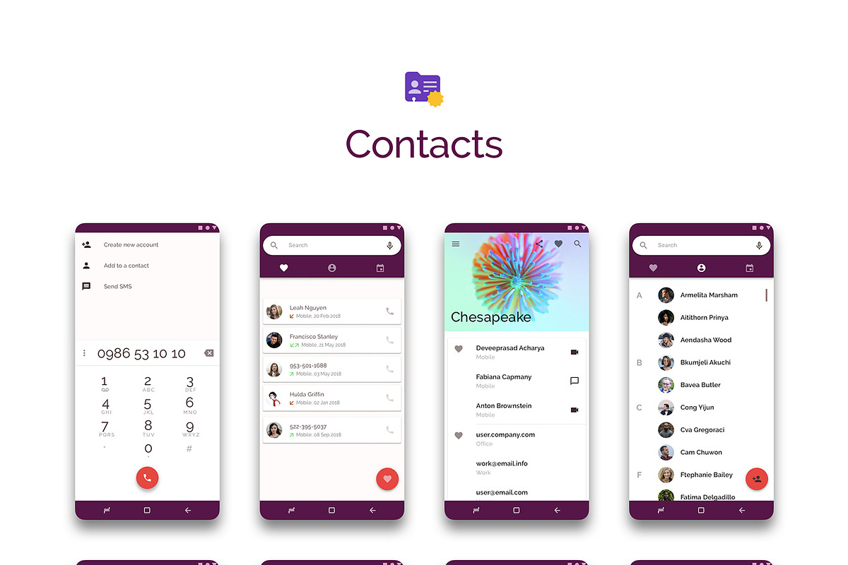 Prototype 86 - Template For Android, an UI Kit Template by App for Mobile & Website (Photo 10 of 28)