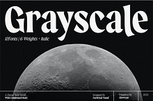Grayscale Serif